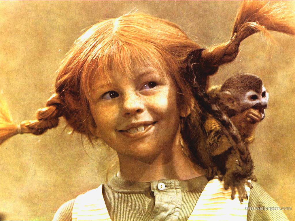 Pippi Longstocking, spunky misfit