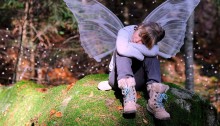 Butterfly girl